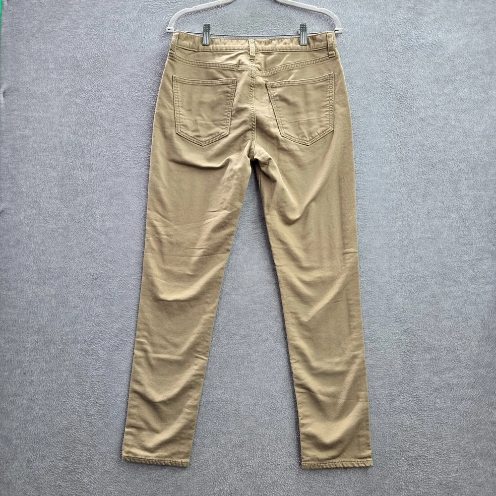 Banana Republic Men Jeans 30x32 Beige‎ Travel Denim Athletic Fit Pockets (30x29)